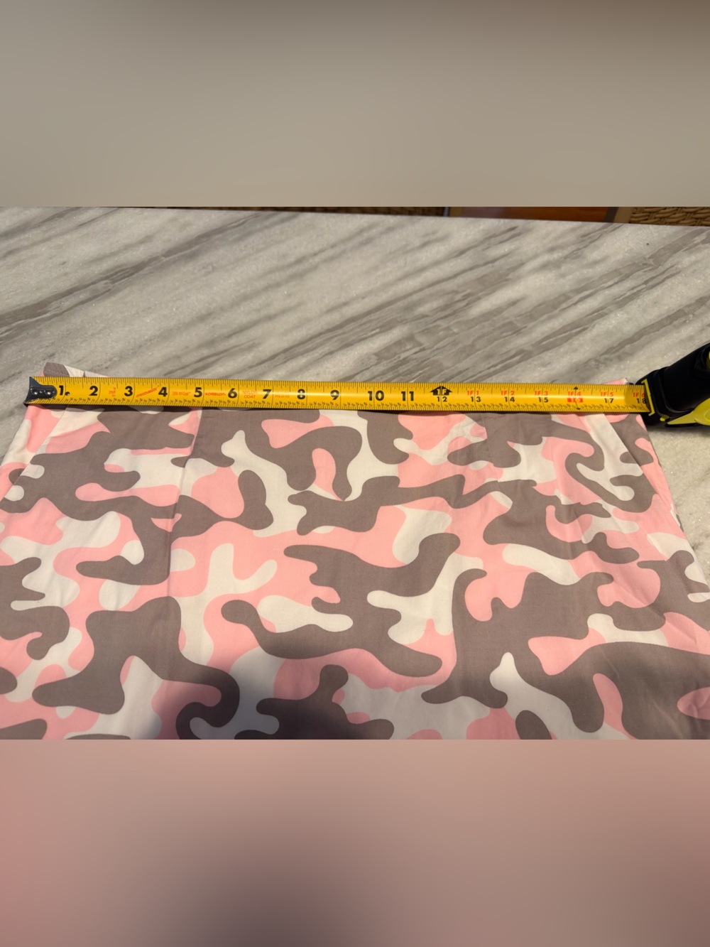 Pink & Brown Camo Scalloped Hem Skirt - Picture 10 of 10